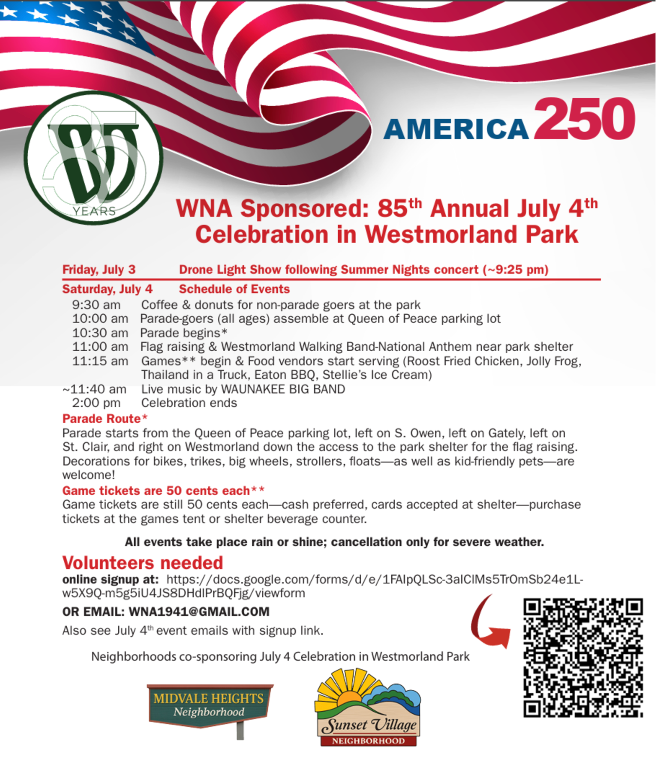 4th of July Flyer
