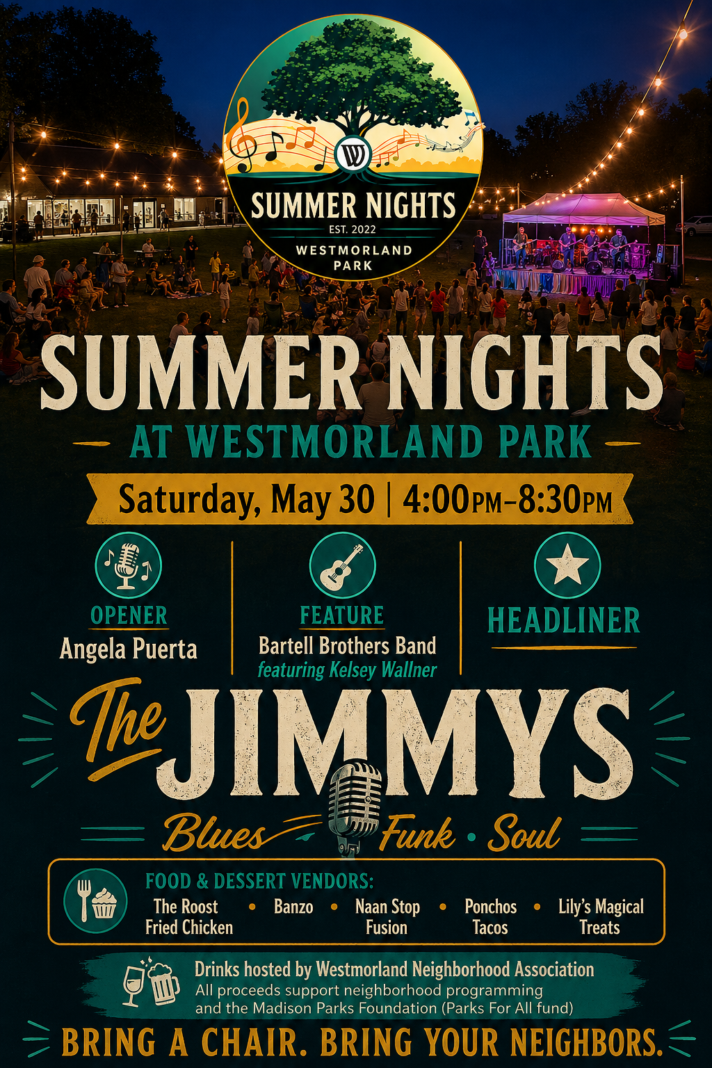 Summer Nights 5/30/26 Flyer